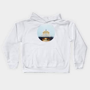 Winter Pier Kids Hoodie